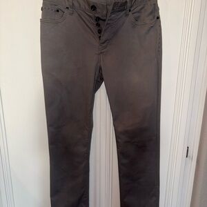 John Varvatos Gray Chinos